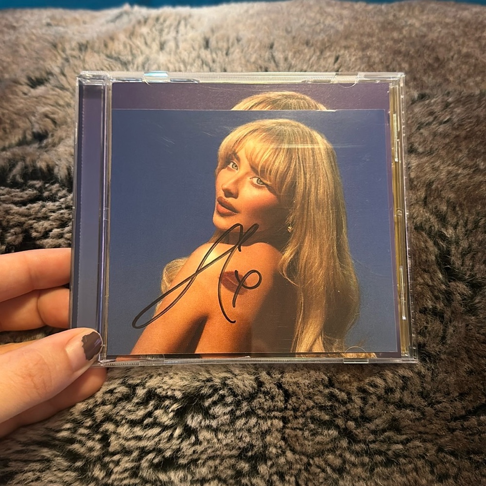 Signed Sabrina Carpenter’s ‘Short n Sweet’ insert with CD